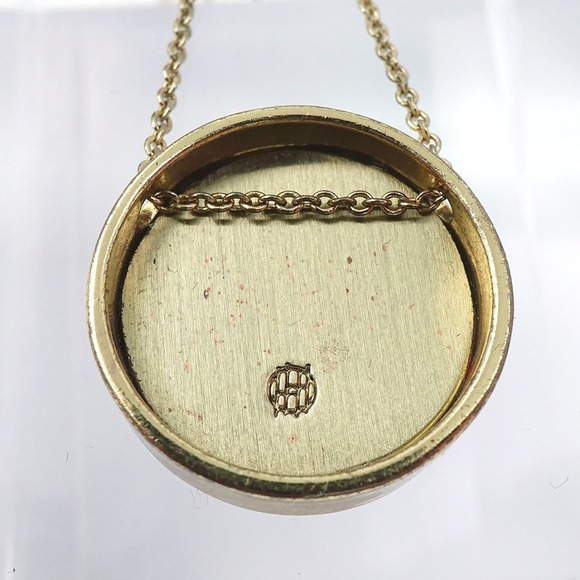 House of Harlow Rhinestone Starburst Necklace Gold Tone Celestial Coachella - Picture 4 of 11